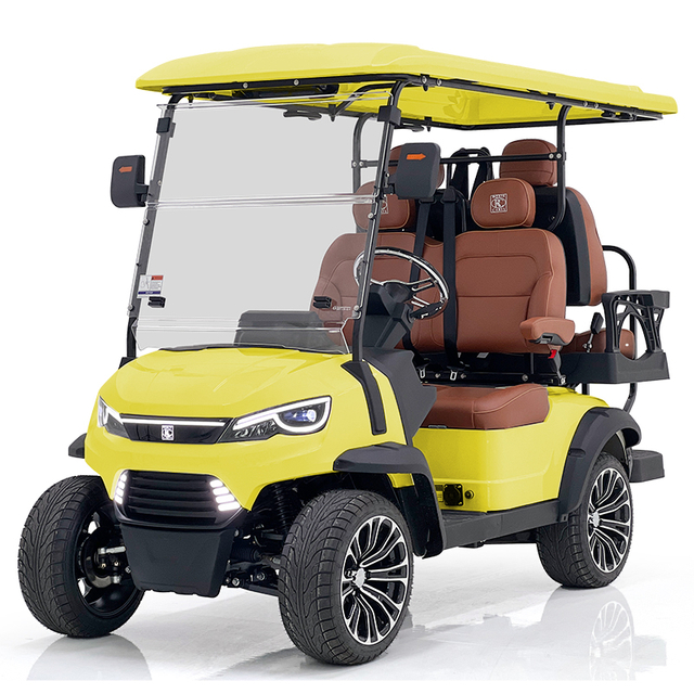 Охотничья тележка Style H 2+2 желтая