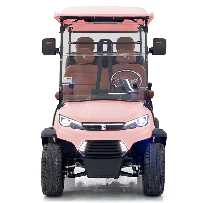 Охотничья тележка Style H 2+2 мест, розовая