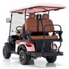 Охотничья тележка Style H 2+2 мест, розовая