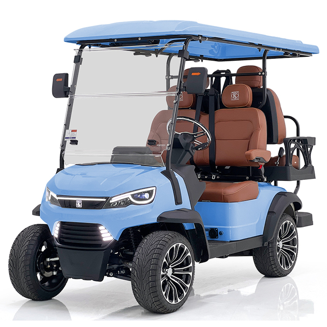 Охотничья тележка Style H 2+2 сиденья, синяя